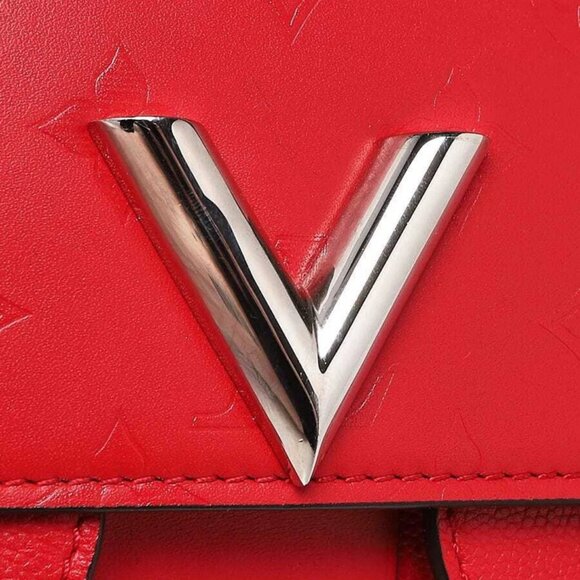 Louis Vuitton Rubis Monogram Leather Very Chain Bag - Picture 3 of 10